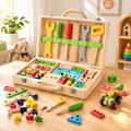 Wooden Simulation Toolbox Toy