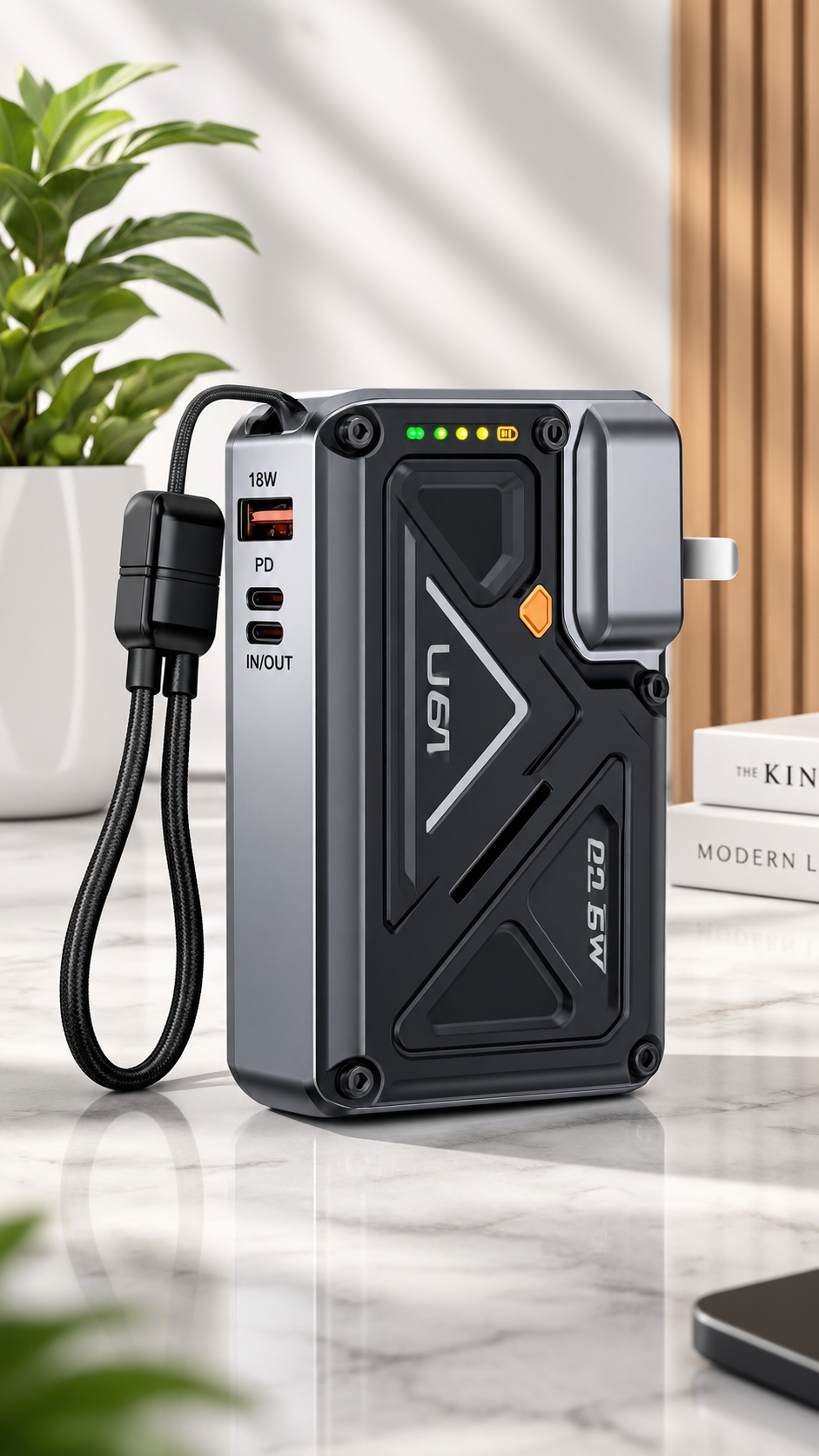 5-in-1 Wireless Power Bank
