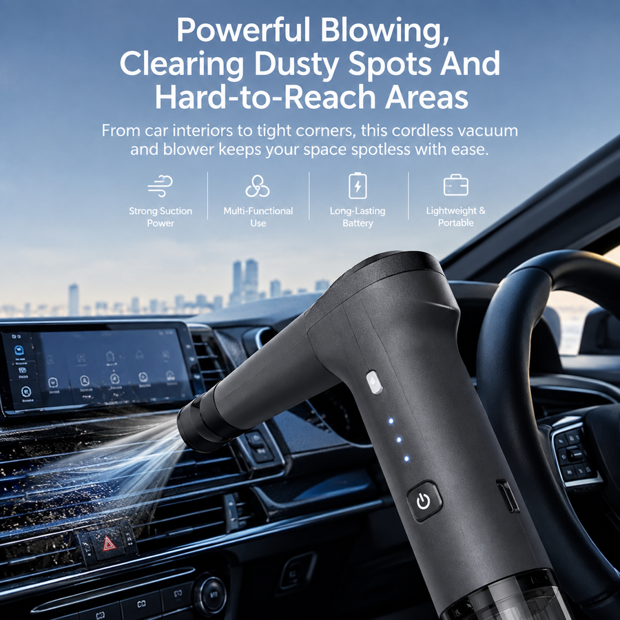 2-in-1 Cordless Vacuum Duster