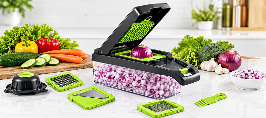 Vegetable Cutter Chopper and Slicer