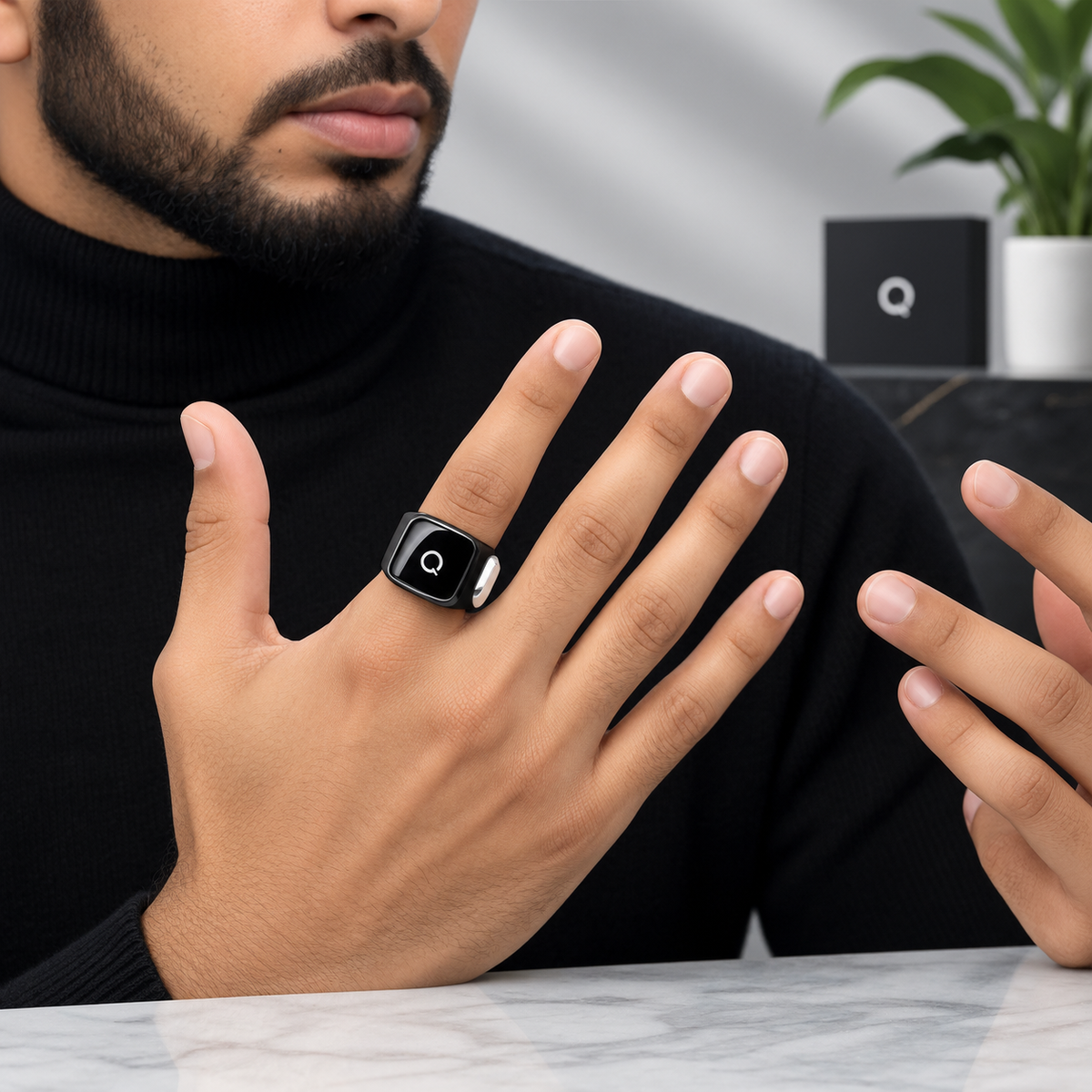Digital Smart Zikr Ring